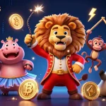 Experience fun with crazyvegas online casino games featuring vibrant characters and crypto elements.